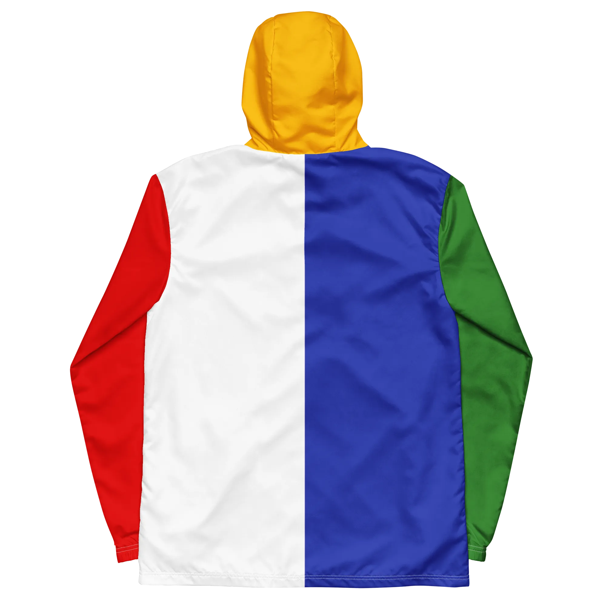 80's Memphis Color Block Windbreaker