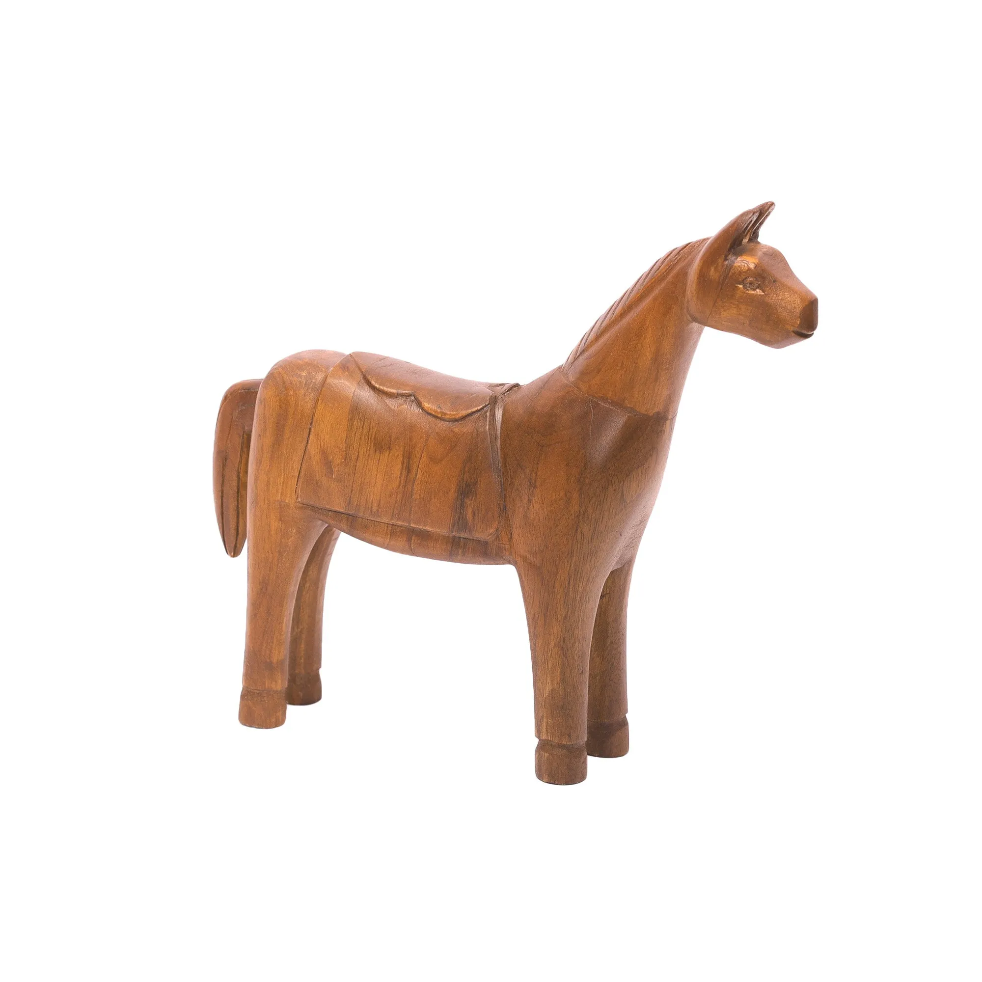 Artisan Style Carved Horse