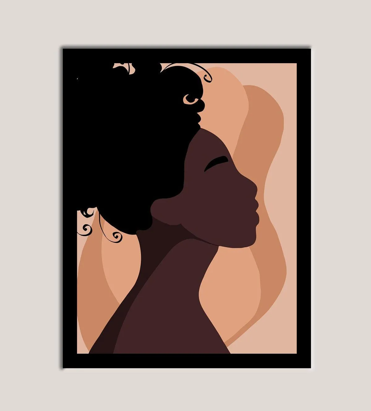 Boho Essence: A Silhouette of Ecstacy