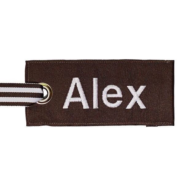 Brown Luggage Tag
