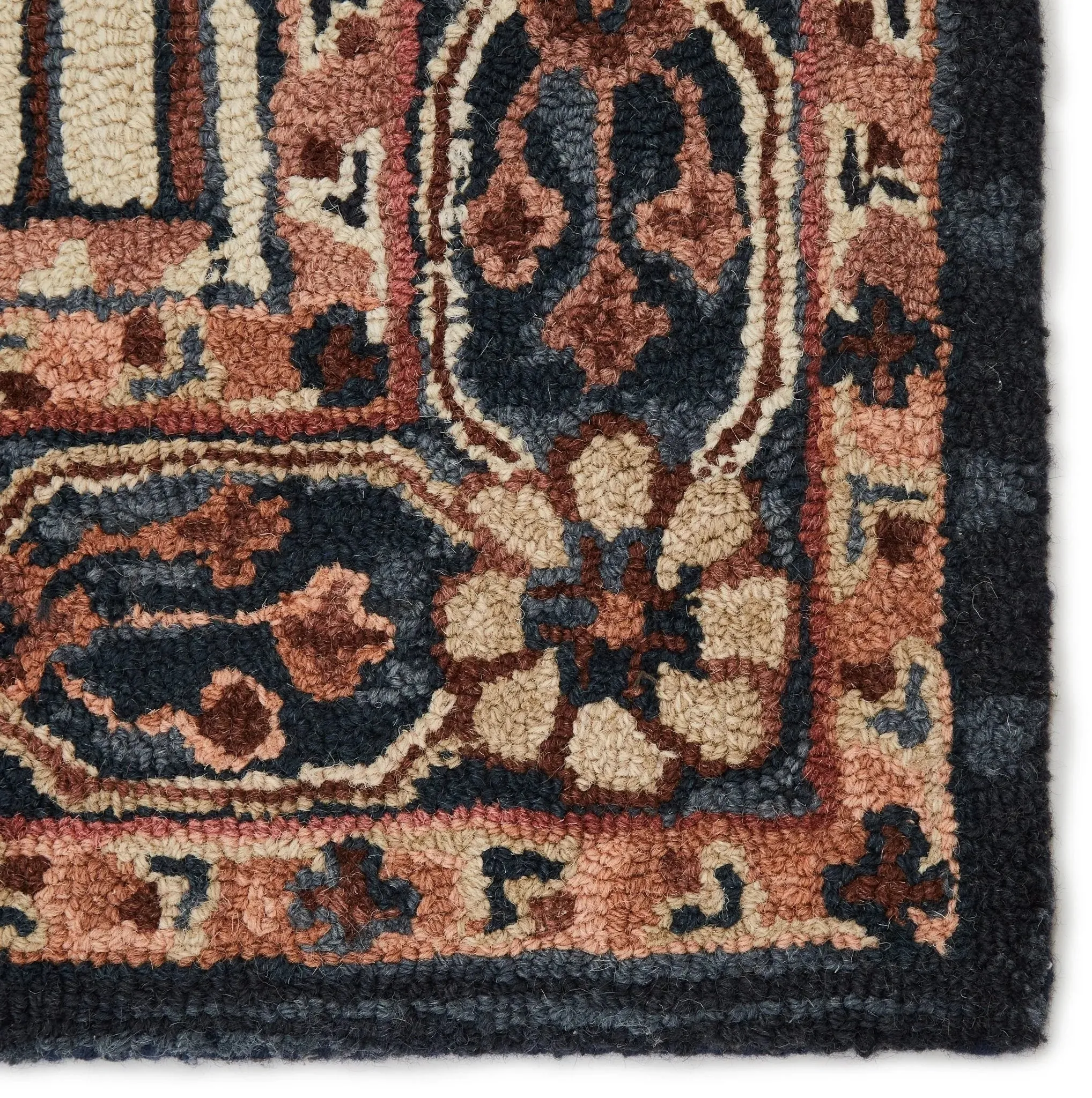 Cardamom COM09 Pink/Dark Blue Rug