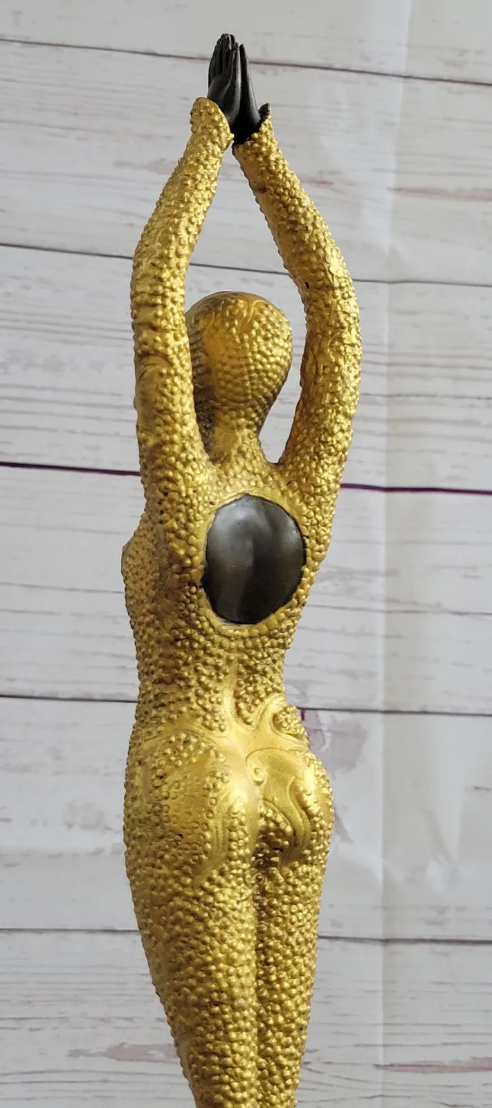 CHIPARUS SOLID BRONZE SCULPTURE. ABSTRACT ART DECO NOUVEAU FIGURE HOME DECOR