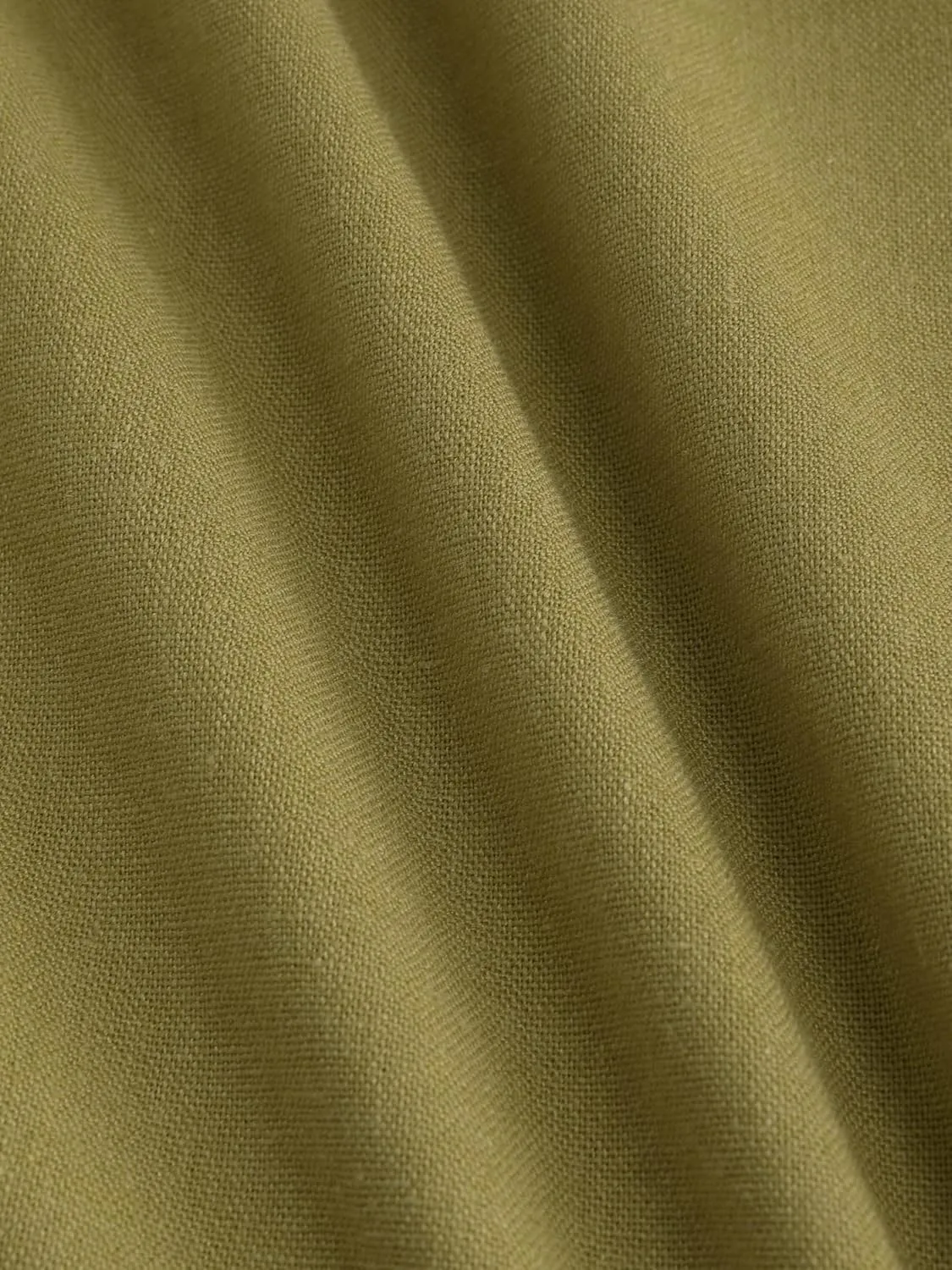 CIDER Solid Linen Blend Belted Wide Leg Pants