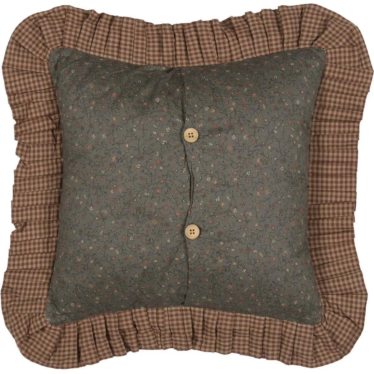 Crosswoods Patchwork Pillow 18x18