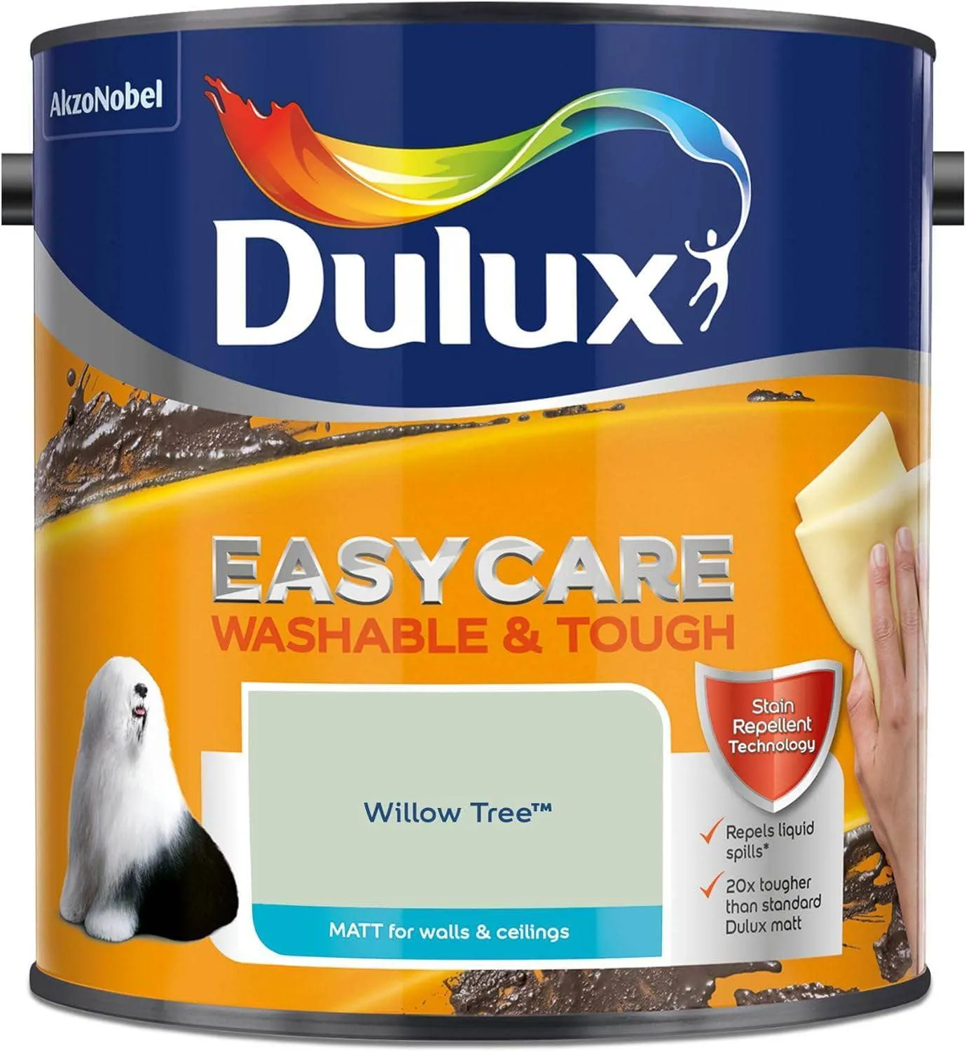 Dulux Easy Care Matt 5L Paint - Willow Tree