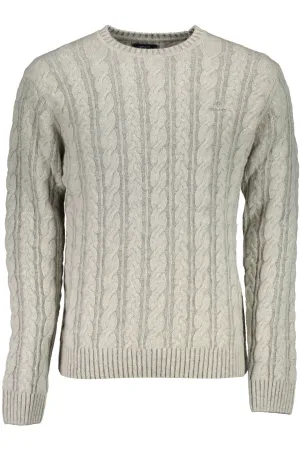 GANT MEN'S GRAY SWEATER