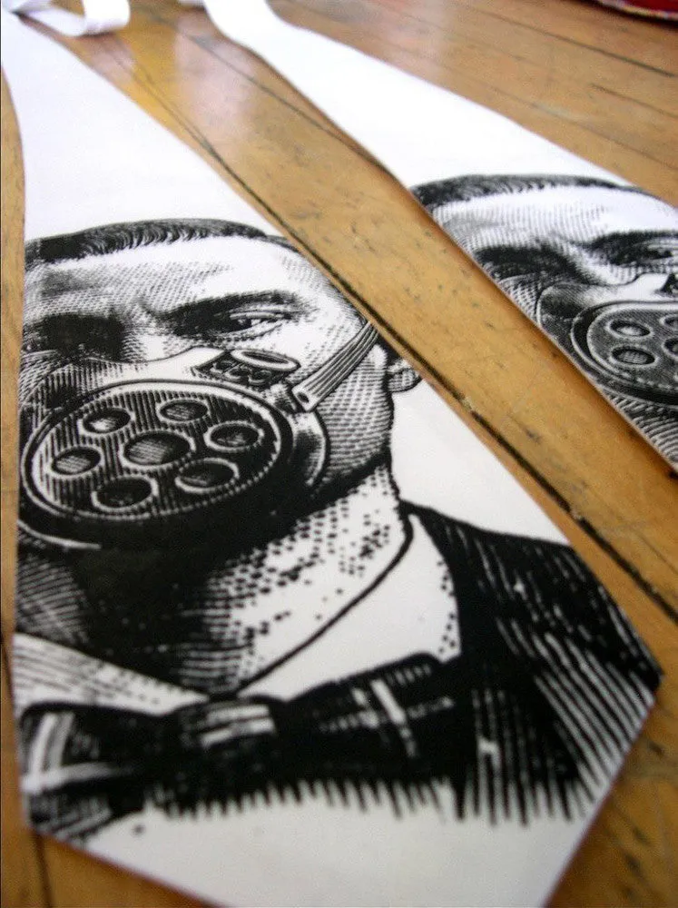 Gas Mask Necktie