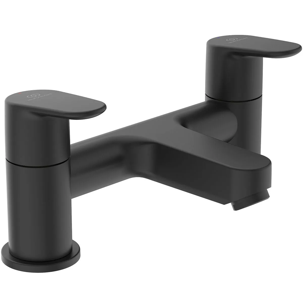 Ideal Standard Cerafine O Dual Control Bath Filler in Silk Black - BC707XG