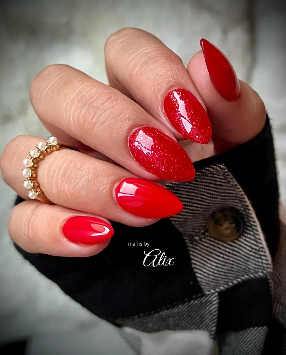 It’s Christmasss!-Platinum glitter gel