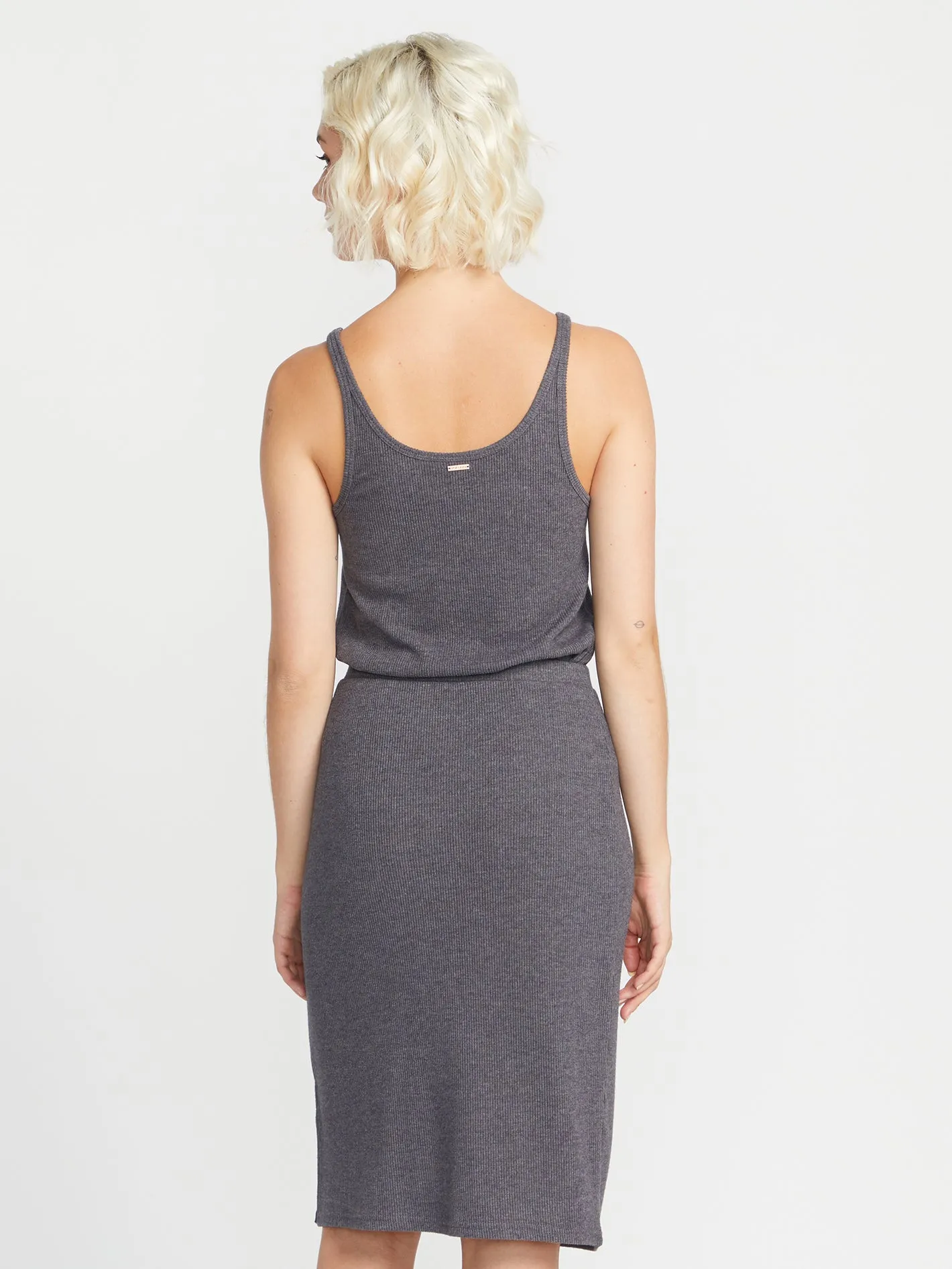 Lived in Lounge Rib Tank - Rinsed Black