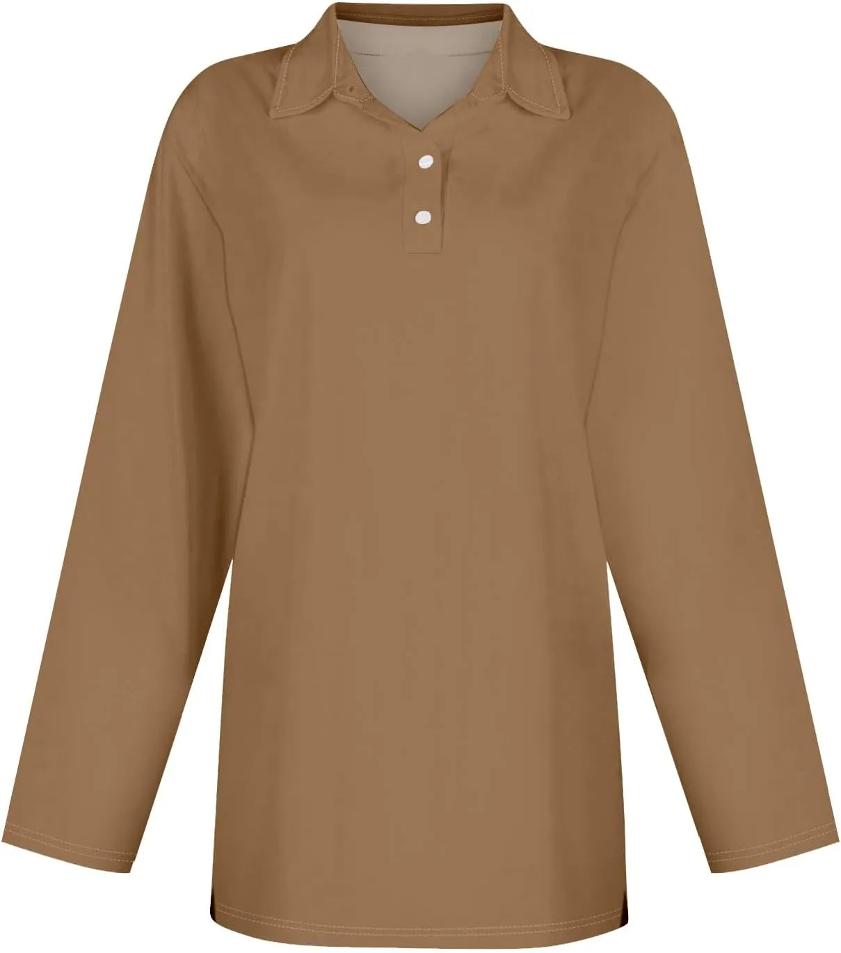 Long Sleeve Work Polo Shirt for Women Quick Dry Athletic Tennis Golf T Shirt Fashion Casual Office Dressy Tunic Tees