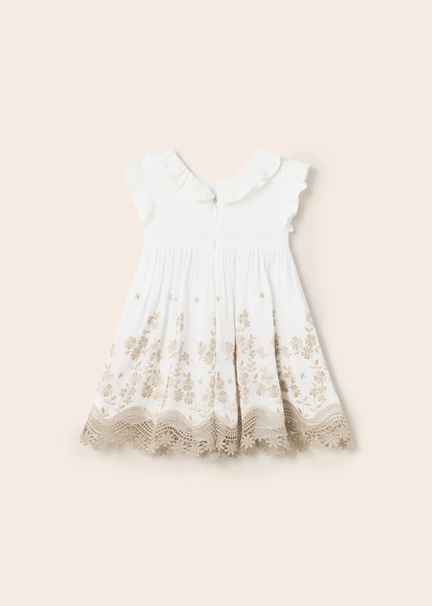 Mayoral Toddler Girl Eyelet Embroidered Dress