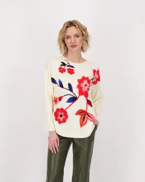 Needle Punch Flora Sweater