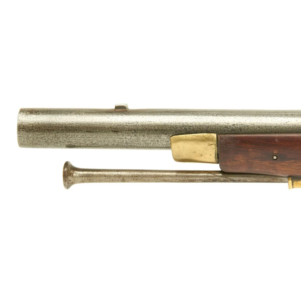 Original American Revolutionary War Captured British Short Land Pattern Brown Bess Flintlock Musket