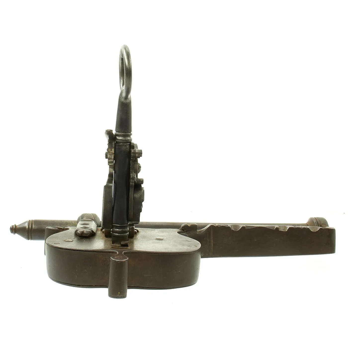 Original German 18th Century City of Nuremberg Jailer's Key Gun with Lock