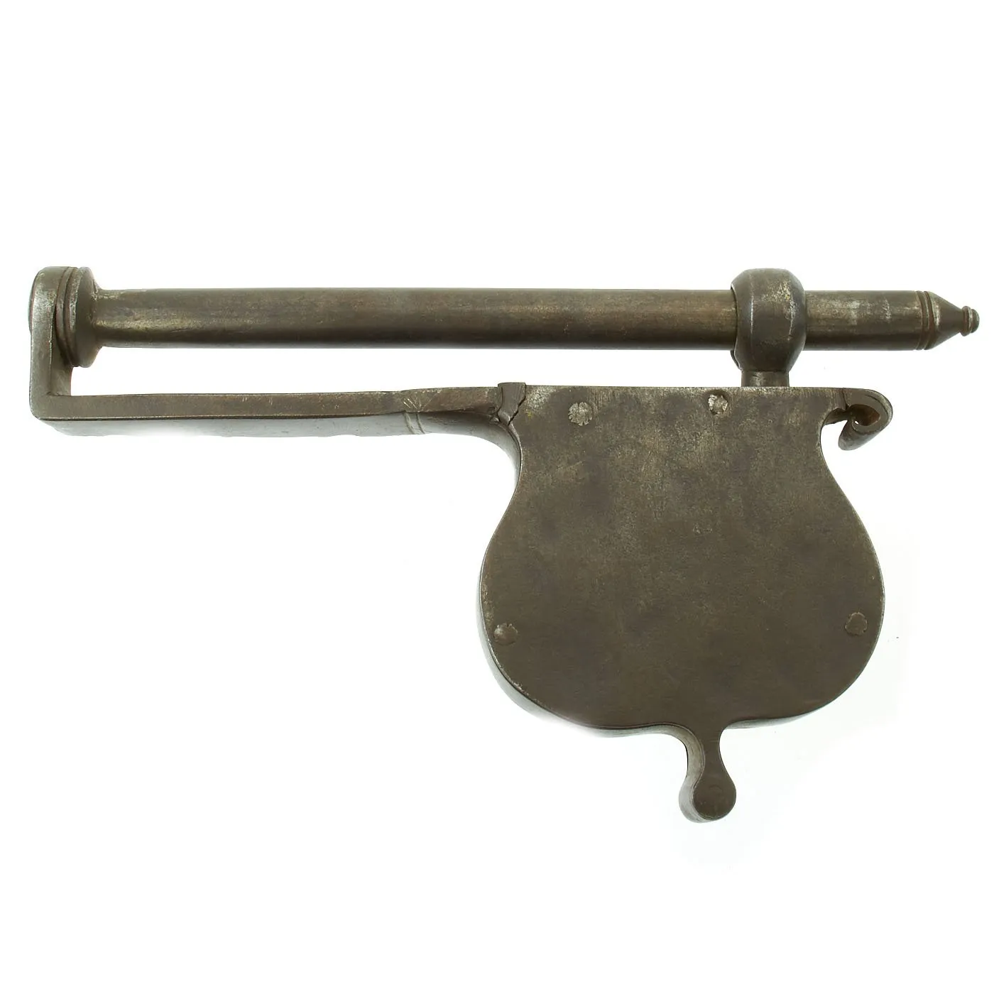 Original German 18th Century City of Nuremberg Jailer's Key Gun with Lock