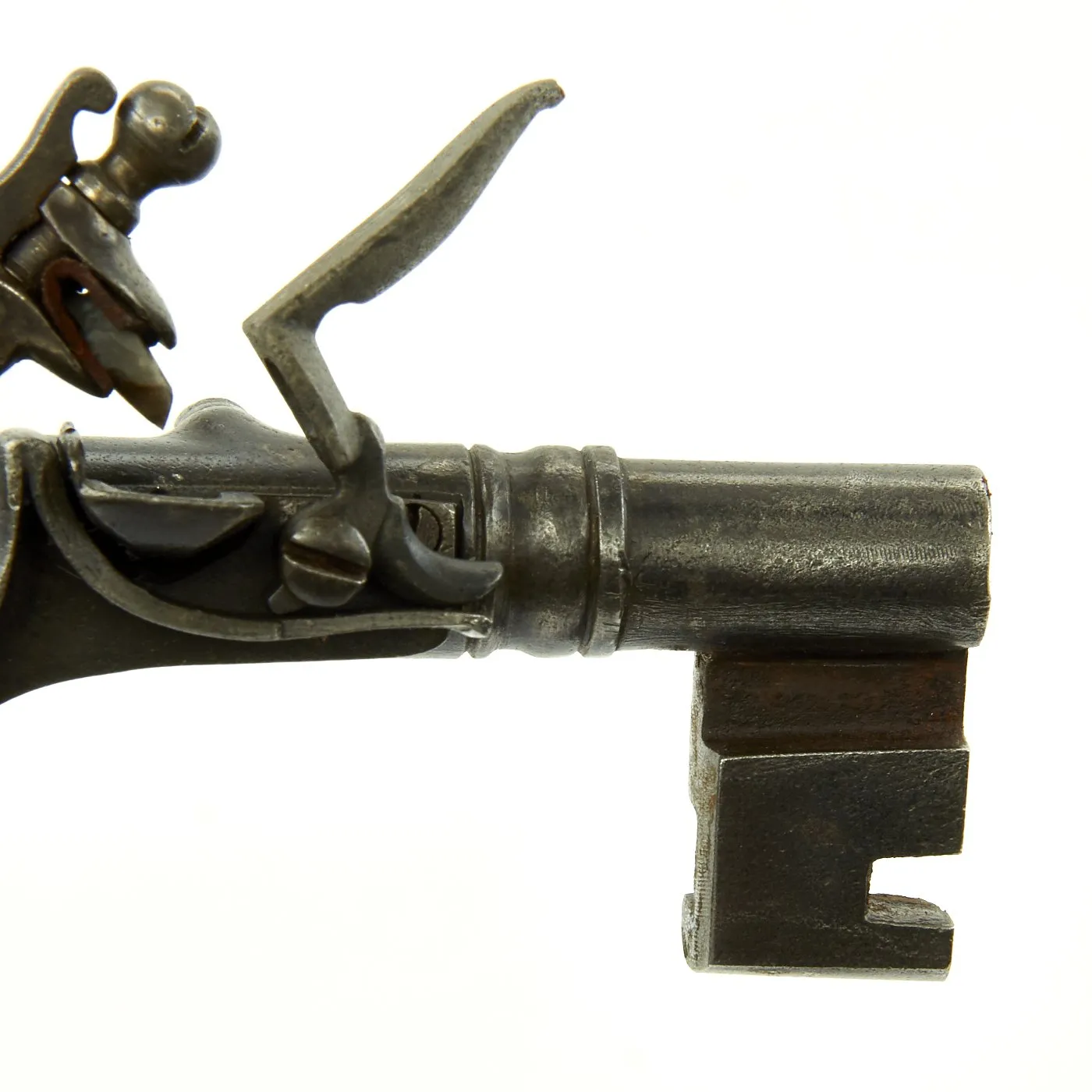 Original German 18th Century City of Nuremberg Jailer's Key Gun with Lock