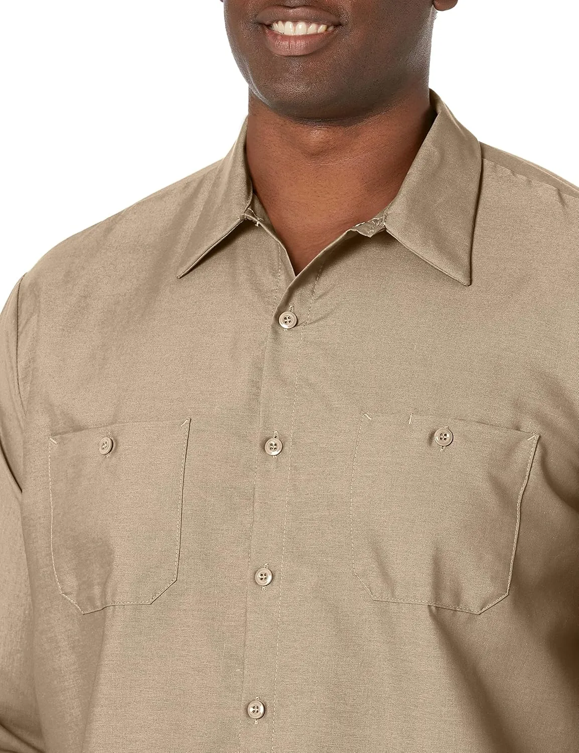 Red Kap Men's Industrial Long Sleeve Work Shirt
