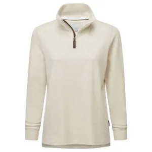 Schoffel Appletree Bay 1/4 Zip Ladies Jumper - Oat