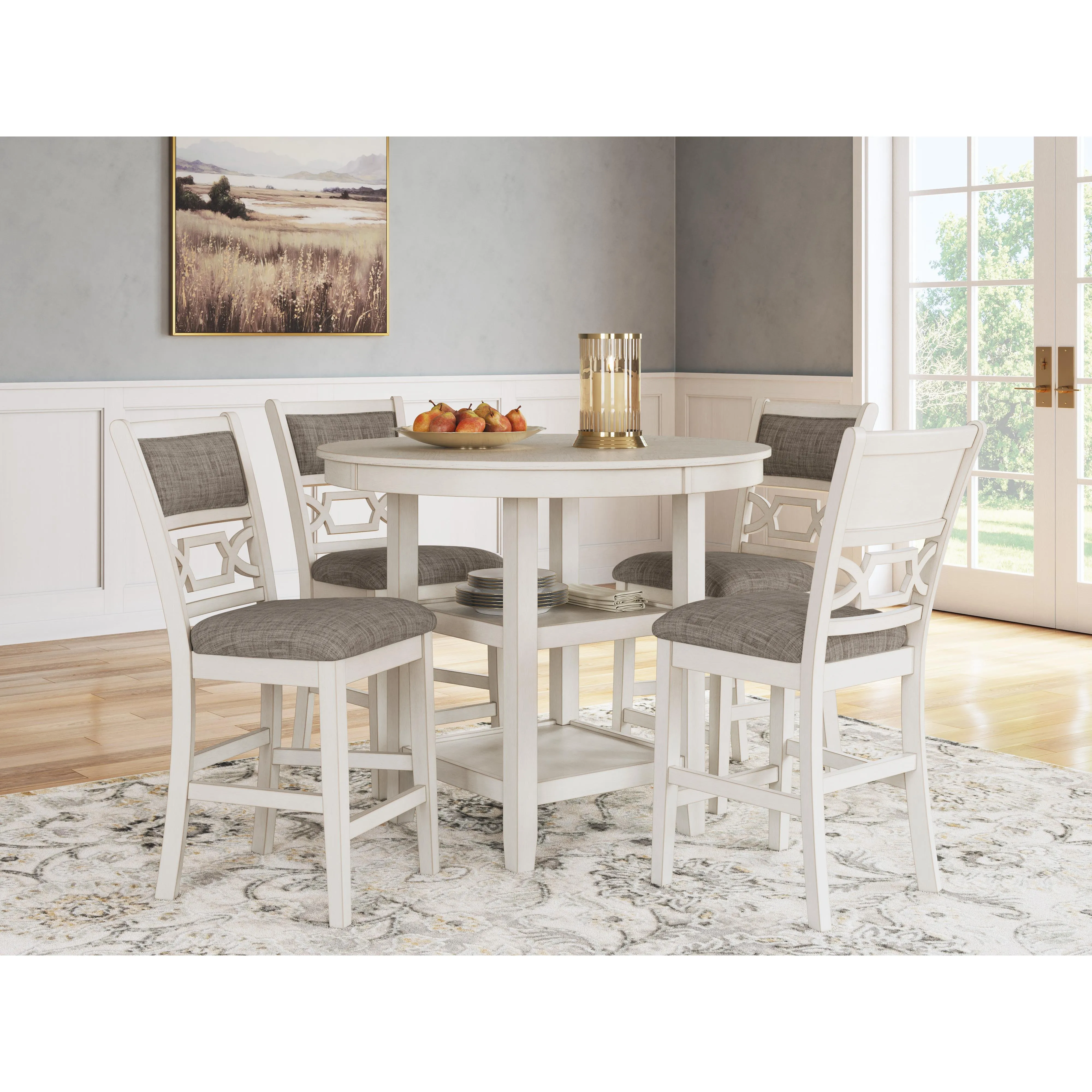Signature Design by Ashley Erinberg 5 pc Counter Height Dinette D423-223