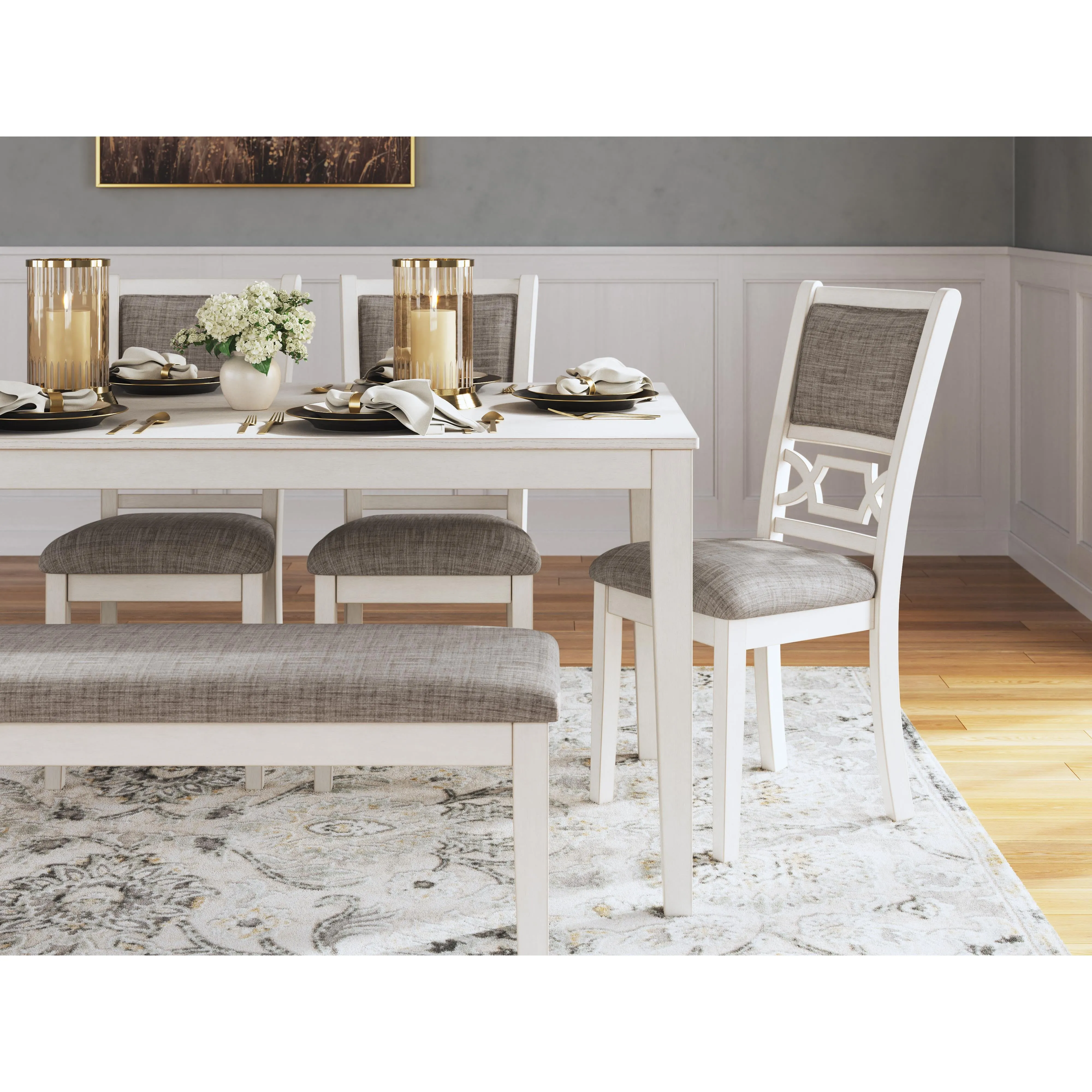 Signature Design by Ashley Erinberg 6 pc Dinette D423-325