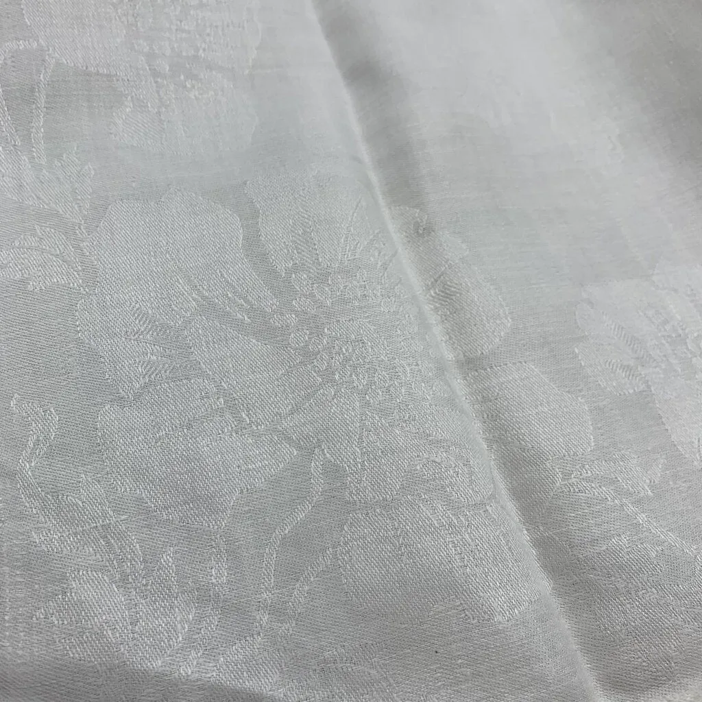 Vintage Damask Linen Napkins Set/8 /hg