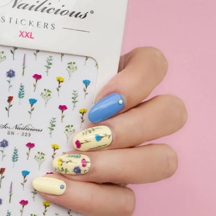 Wildflower Sticker Set - SAVE 35% - ONLY 2 LEFT!