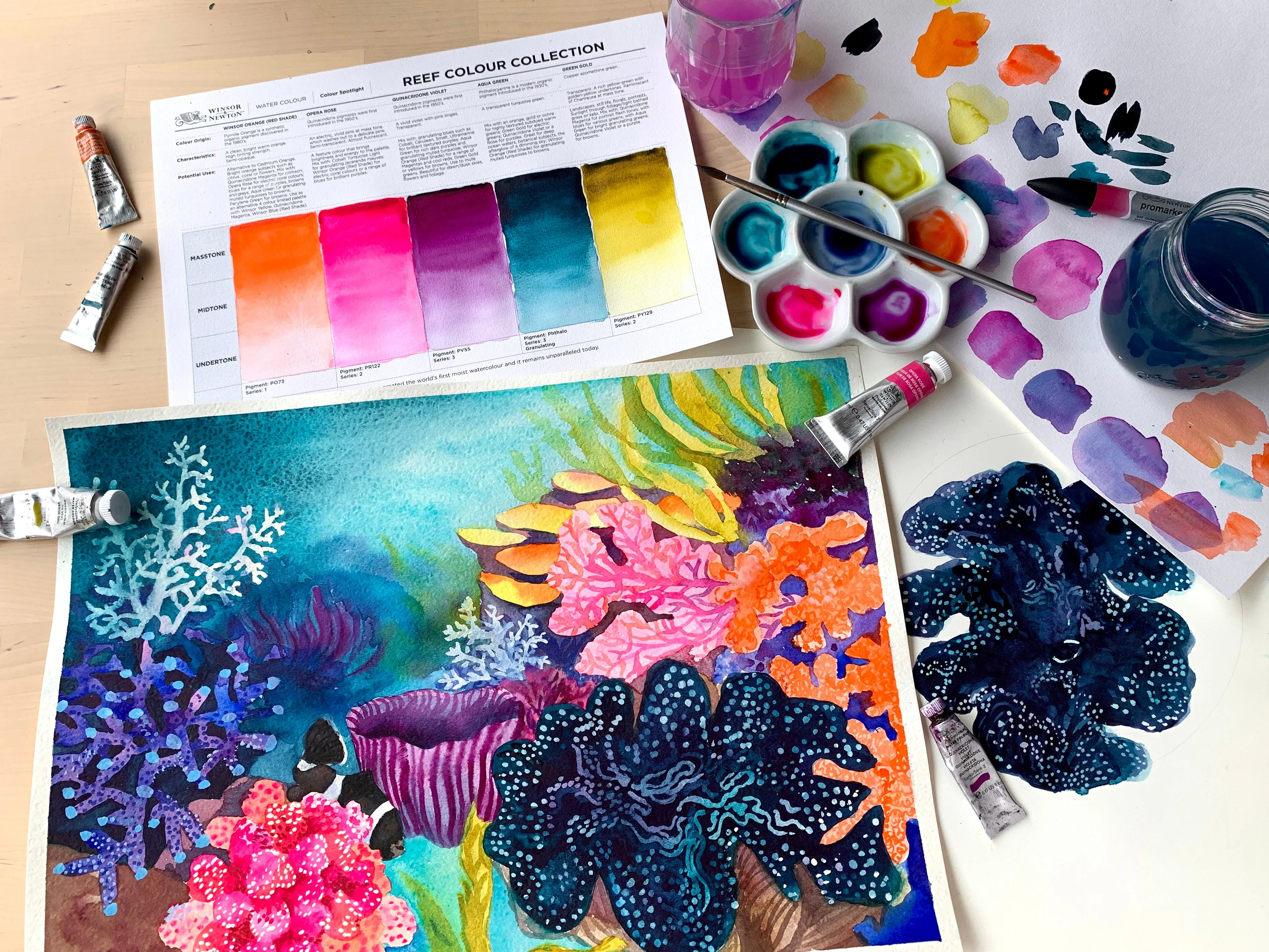 Winsor & Newton Professional Watercolour 5ml - S2 - Scarlet Lake