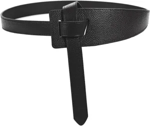 Women's Wide Belt for Long Outfits Genuine Leather Wrap Cinch Coffee and Brown Size:27-35.5 Inches