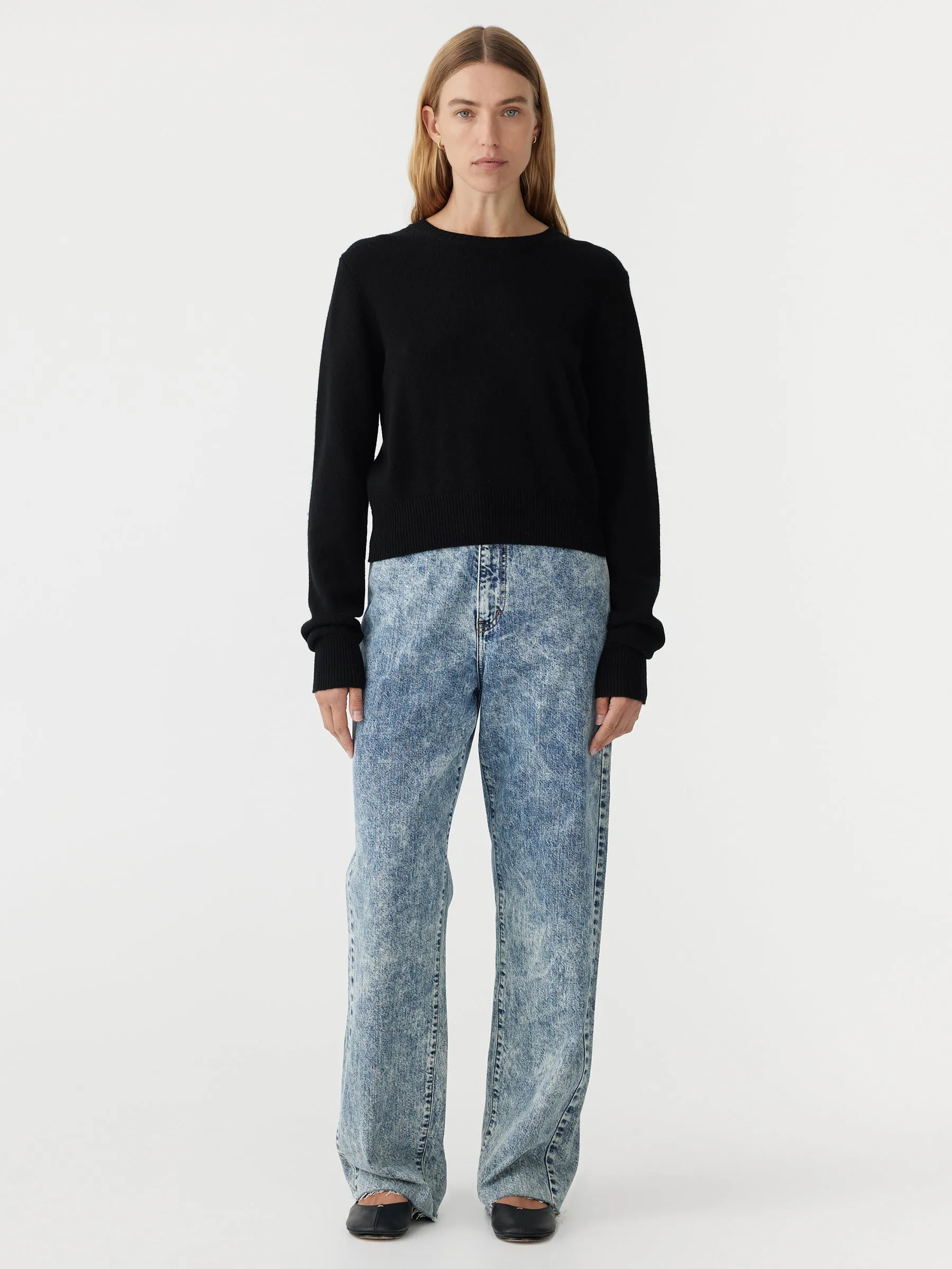 wool cashmere classic knit