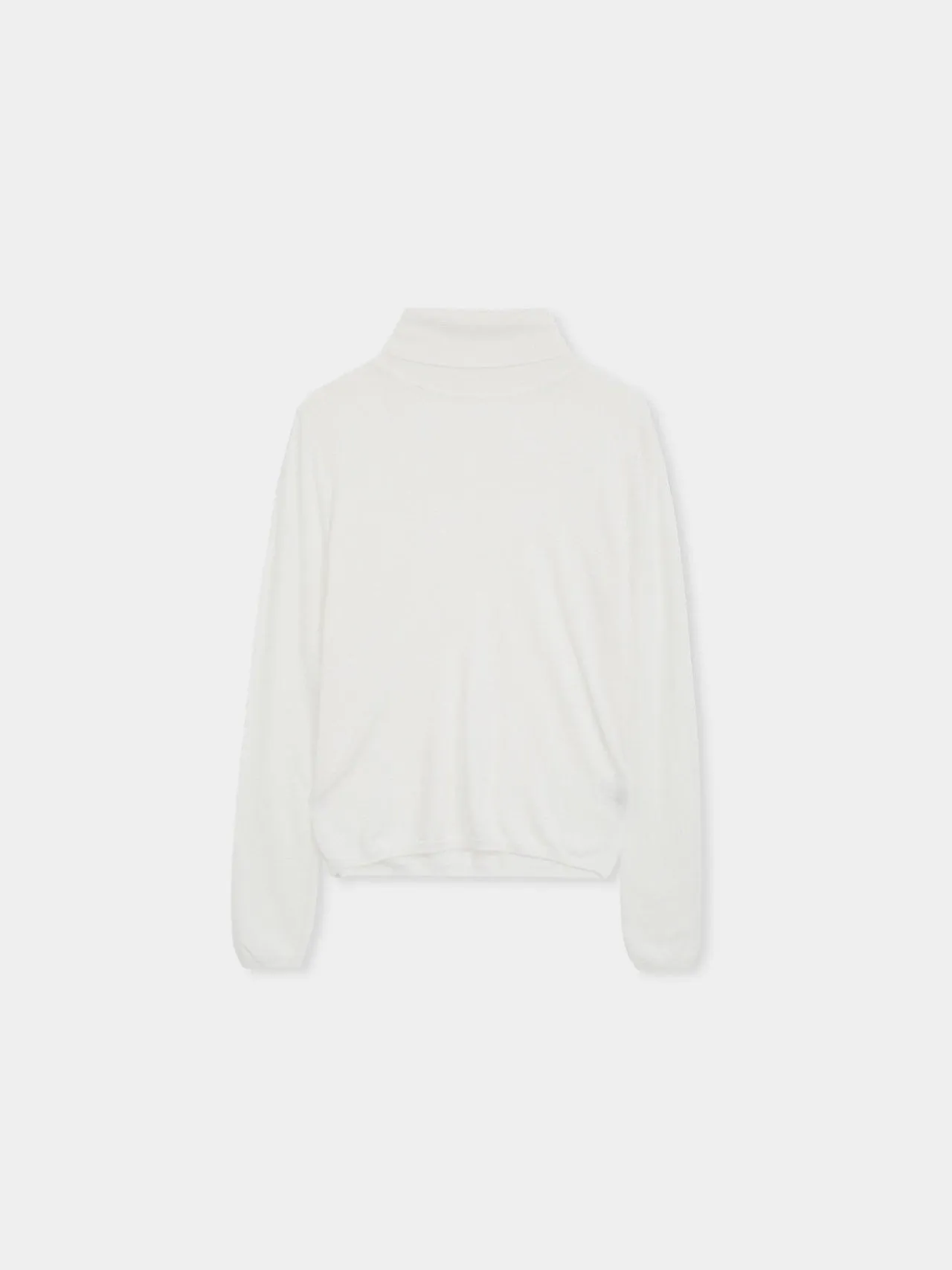 WOOL CASHMERE STAPLE TURTLENECK KNIT