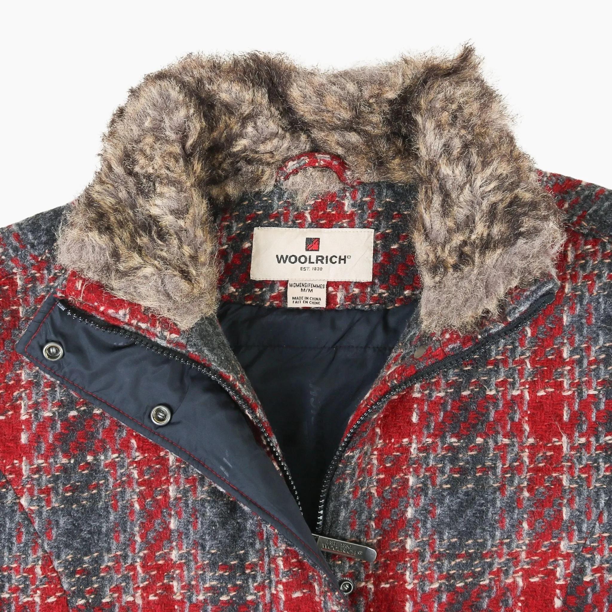 Wool Lined Check Jacket